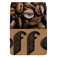 Funny Coffee Beans Brown Typography Flap Covers (s)  by yoursparklingshop