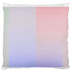 Colorful Colors Large Flano Cushion Case (one Side)