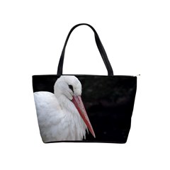 Stork Bird Shoulder Handbags by picsaspassion