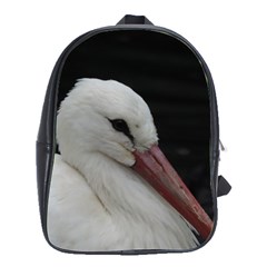 Wild Stork Bird School Bags(large)  by picsaspassion