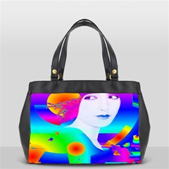 Abstract Color Dream Office Handbags (2 Sides)  by icarusismartdesigns