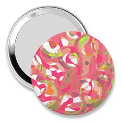 Pink Smoothie  3  Handbag Mirrors by Valentinaart