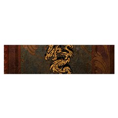 Awesome Dragon, Tribal Design Satin Scarf (oblong) by FantasyWorld7