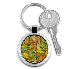 Autumn Flowers Key Chains (round)  by Valentinaart