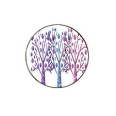 Magical Pastel Trees Hat Clip Ball Marker (10 Pack) by Valentinaart