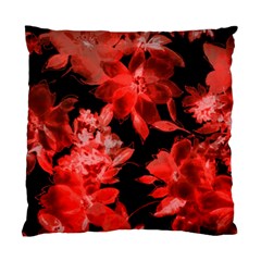 Red Flower  Standard Cushion Case (one Side) by Brittlevirginclothing