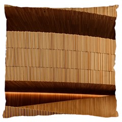 Architecture Art Boxes Brown Large Flano Cushion Case (one Side) by Amaryn4rt