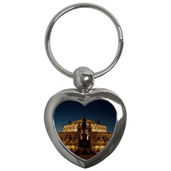 Dresden Semper Opera House Key Chains (heart)  by Amaryn4rt