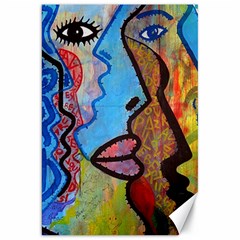 Graffiti Wall Color Artistic Canvas 20  X 30   by Amaryn4rt