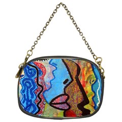 Graffiti Wall Color Artistic Chain Purses (one Side)  by Amaryn4rt