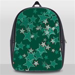 Star Seamless Tile Background Abstract School Bags (XL)  Front