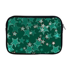 Star Seamless Tile Background Abstract Apple Macbook Pro 17  Zipper Case by Amaryn4rt