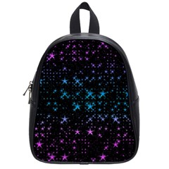 Stars Pattern Seamless Design School Bags (small)  by Amaryn4rt