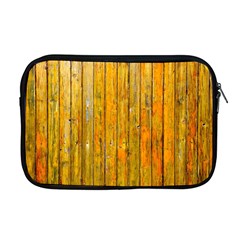 Background Wood Lath Board Fence Apple Macbook Pro 17  Zipper Case by Amaryn4rt