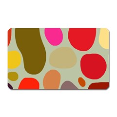 Pattern Design Abstract Shapes Magnet (rectangular) by Nexatart