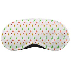 Fruit Pattern Vector Background Sleeping Masks by Nexatart