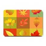 Autumn Leaves Colorful Fall Foliage Small Doormat  24 x16  Door Mat