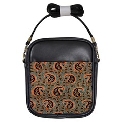 Persian Silk Brocade Girls Sling Bags by Nexatart