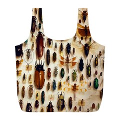 Insect Collection Full Print Recycle Bags (l)  by Nexatart