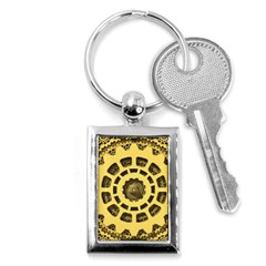 Gears Key Chains (rectangle)  by Nexatart