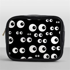 Seamless Eyes Tile Pattern Mini Toiletries Bags by Nexatart