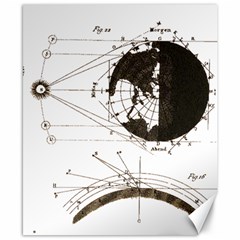 Planetary Equations Canvas 8  X 10  by MTNDesignco