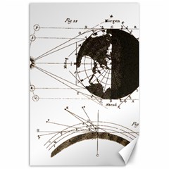 Planetary Equations Canvas 24  X 36  by MTNDesignco