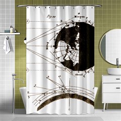 Planetary Equations Shower Curtain 48  X 72  (small)  by MTNDesignco