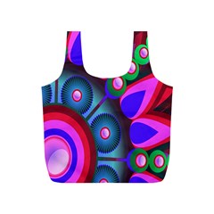 Abstract Digital Art  Full Print Recycle Bags (s)  by Nexatart