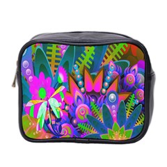 Abstract Digital Art  Mini Toiletries Bag 2-side