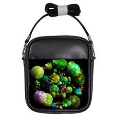 Abstract Balls Color About Girls Sling Bags by Nexatart