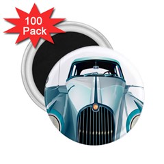 Oldtimer Car Vintage Automobile 2 25  Magnets (100 Pack)  by Nexatart