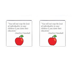 Fruit Of Education Cufflinks (square) by athenastemple