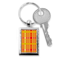 Check Pattern Key Chains (rectangle)  by Nexatart