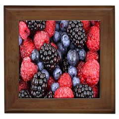 Forest Fruit Framed Tiles by Nexatart