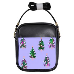 Watercolour Paint Dripping Ink  Girls Sling Bags by Nexatart