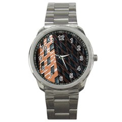 Building Architecture Skyscraper Sport Metal Watch by Nexatart