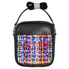 Bokeh Abstract Background Blur Girls Sling Bags by Nexatart