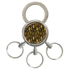 Christmas Background 3-ring Key Chains by Nexatart