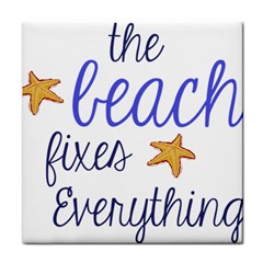 The Beach Fixes Everything Face Towel by OneStopGiftShop