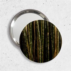 Green And Brown Bamboo Trees 2 25  Handbag Mirrors