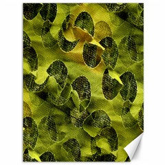 Olive Seamless Camouflage Pattern Canvas 36  X 48   by Nexatart