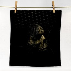 Skull Fantasy Dark Surreal Face Towel by Amaryn4rt