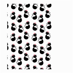 Cat Seamless Animal Pattern Small Garden Flag (two Sides) by Amaryn4rt