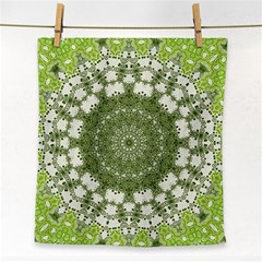 Mandala Center Strength Motivation Face Towel by Amaryn4rt