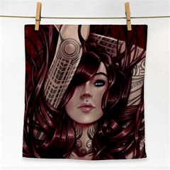 Beautiful Women Fantasy Art Face Towel by Amaryn4rt