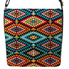 African Tribal Patterns Flap Messenger Bag (s) by Amaryn4rt