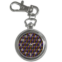 Seamless Prismatic Line Art Pattern Key Chain Watches by Amaryn4rt