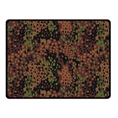 Digital Camouflage Double Sided Fleece Blanket (small)  by Amaryn4rt