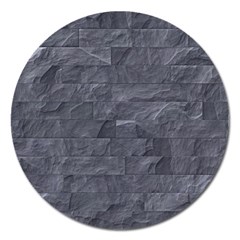 Excellent Seamless Slate Stone Floor Texture Magnet 5  (round) by Amaryn4rt